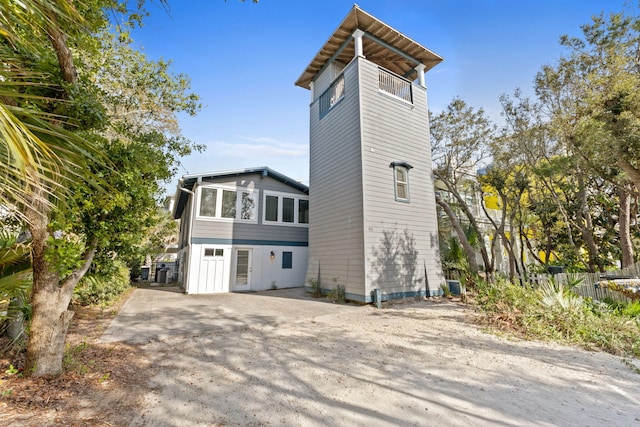 view of property exterior