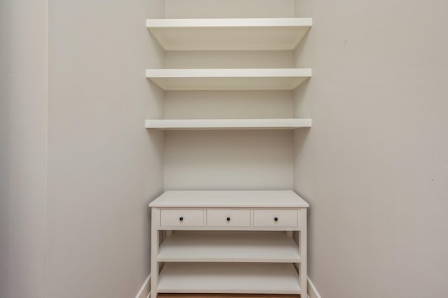 view of closet