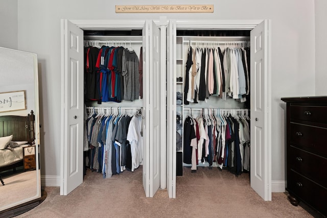 view of closet