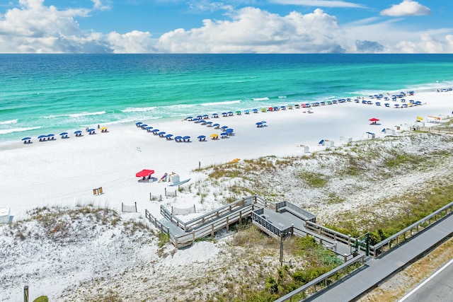 597 Avalon Blvd, Miramar Beach, FL 32550 - bird's eye view with a water view and a view of the beach