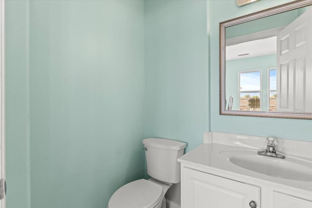8054 Gulf Blvd, Navarre, FL 32566 - bathroom featuring vanity and toilet