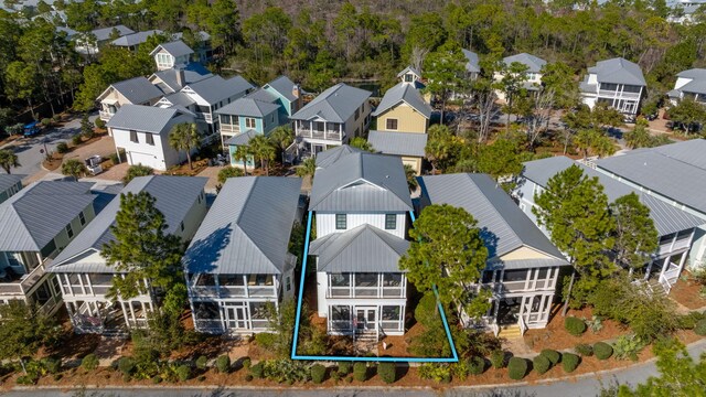 50 Cinnamon Fern Ln, Santa Rosa Beach, FL 32459 - aerial view with a residential view
