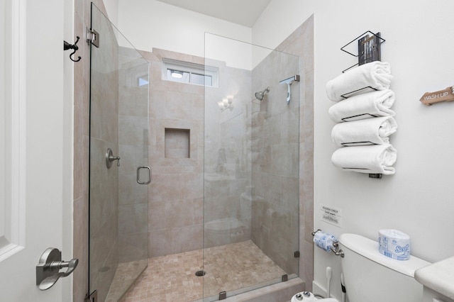 50 Cinnamon Fern Ln, Santa Rosa Beach, FL 32459 - full bathroom featuring toilet and a shower stall