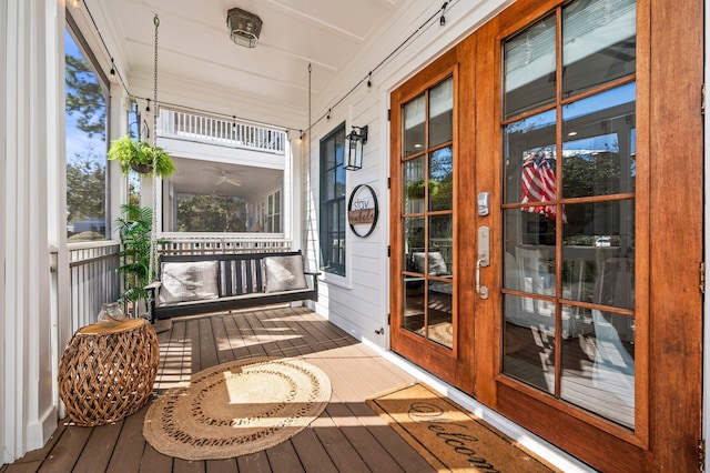 50 Cinnamon Fern Ln, Santa Rosa Beach, FL 32459 - exterior space with covered porch