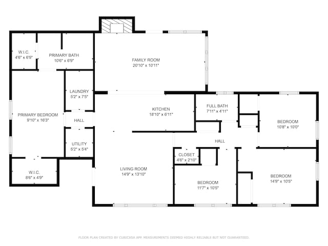 361 NE Gardner Dr, Fort Walton Beach, FL 32548 - floor plan / room layout