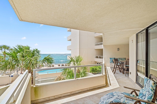 100 Gulf Shore Dr Unit 202, Destin, FL 32541 - balcony featuring a water view