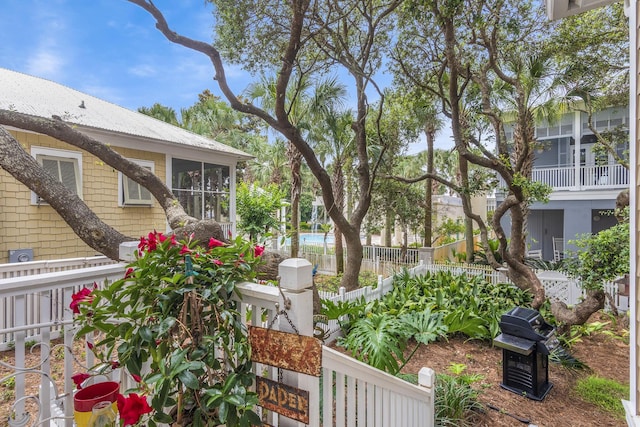 97 Sarasota St, Miramar Beach, FL 32550 - view of yard featuring fence private yard