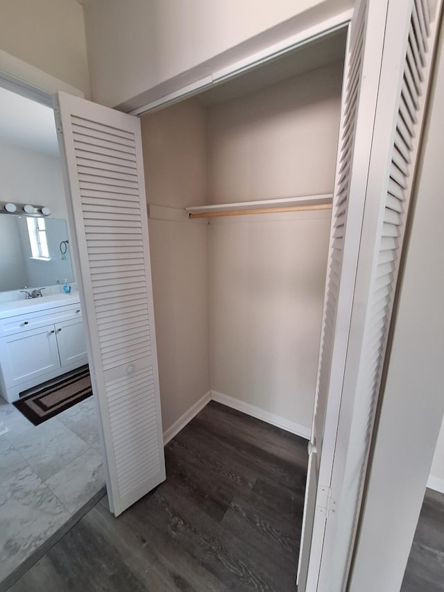 view of closet