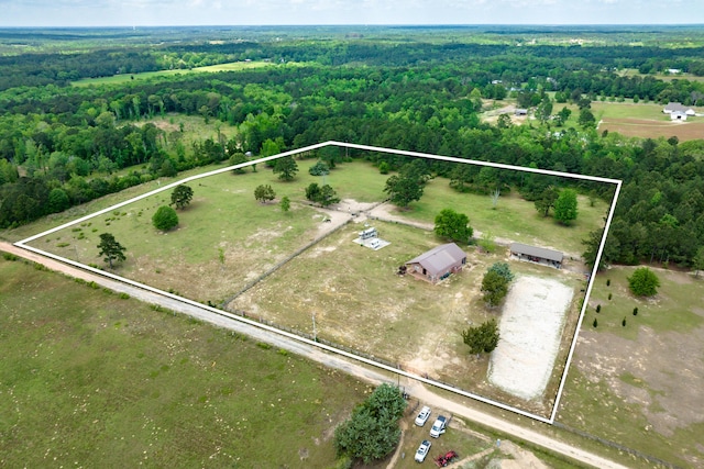 126 Tall Oaks Rd, Defuniak Springs, FL 32435 - bird's eye view with a forest view