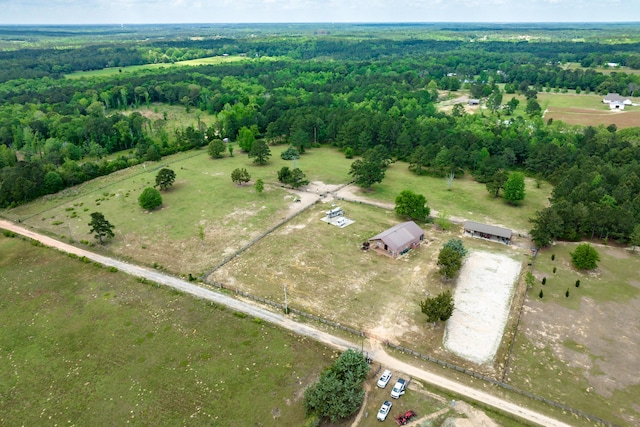 126 Tall Oaks Rd, Defuniak Springs, FL 32435 - aerial view featuring a wooded view