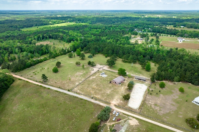 126 Tall Oaks Rd, Defuniak Springs, FL 32435 - aerial view featuring a rural view and a wooded view