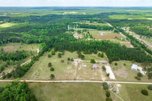 126 Tall Oaks Rd, Defuniak Springs, FL 32435 - aerial view featuring a view of trees and a rural view