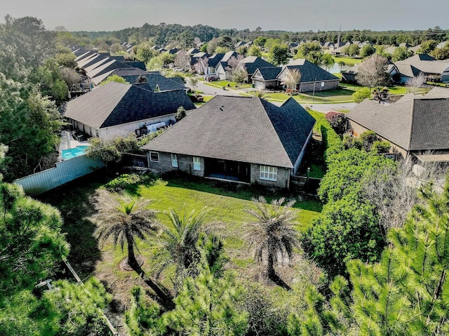 214 Whispering Lake Dr, Santa Rosa Beach, FL 32459 - aerial view of residential area