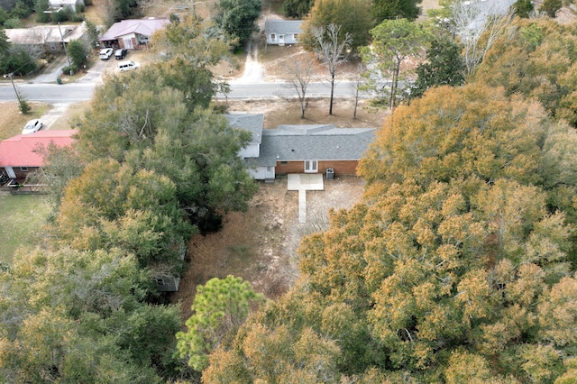 drone / aerial view