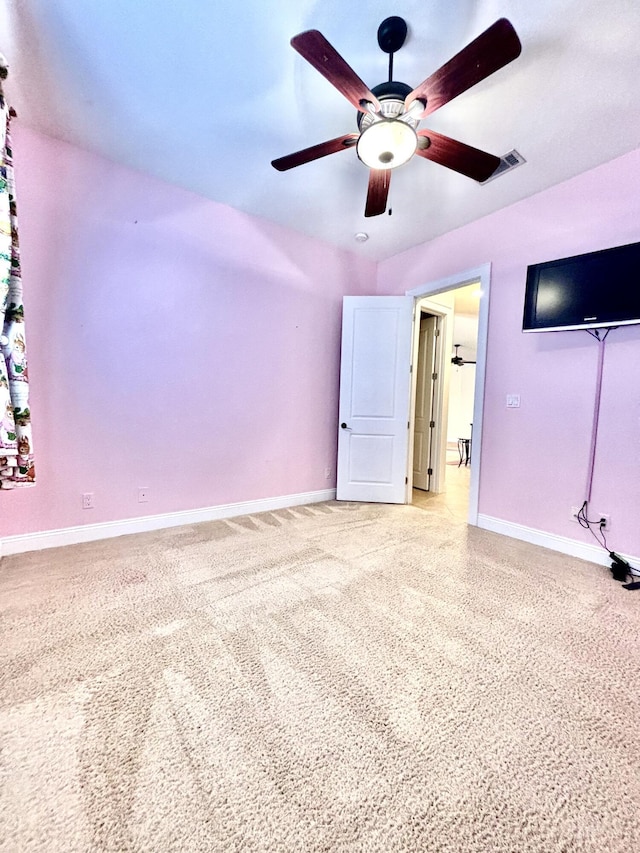 134 Rivercrest Cir, Santa Rosa Beach, FL 32459 - unfurnished bedroom with baseboards, ceiling fan, and a closet