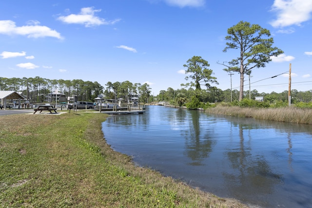 1429 N County Highway 393, Santa Rosa Beach, FL 32459 - property view of water featuring a gazebo