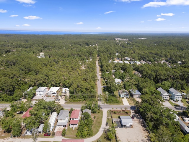 1429 N County Highway 393, Santa Rosa Beach, FL 32459 - birds eye view of property featuring a forest view and a residential view