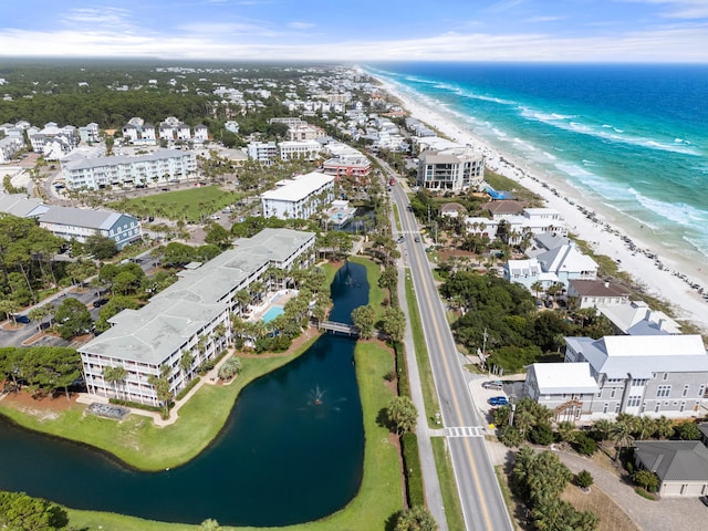 1429 N County Highway 393, Santa Rosa Beach, FL 32459 - drone / aerial view with a water view