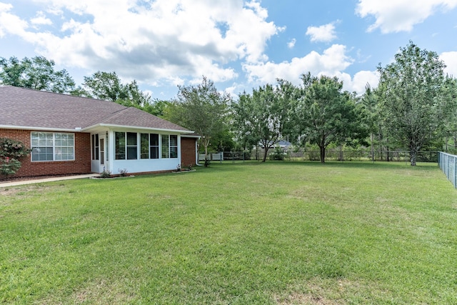 6100 Buck Ward Rd, Baker, FL 32531 - view of yard featuring a fenced backyard