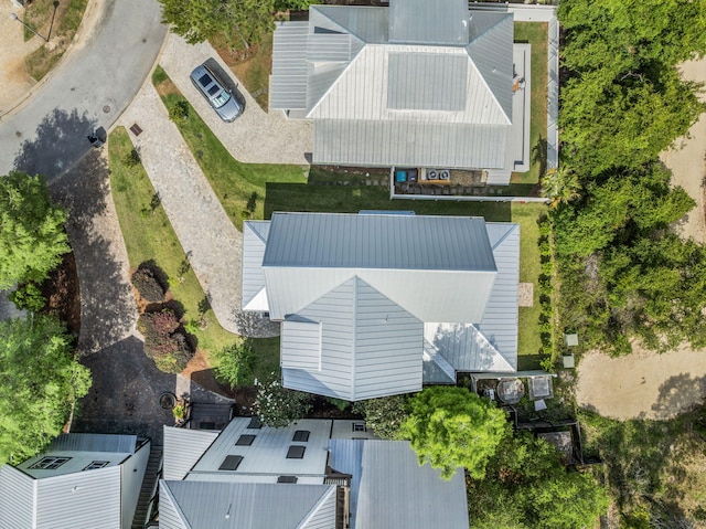 drone / aerial view