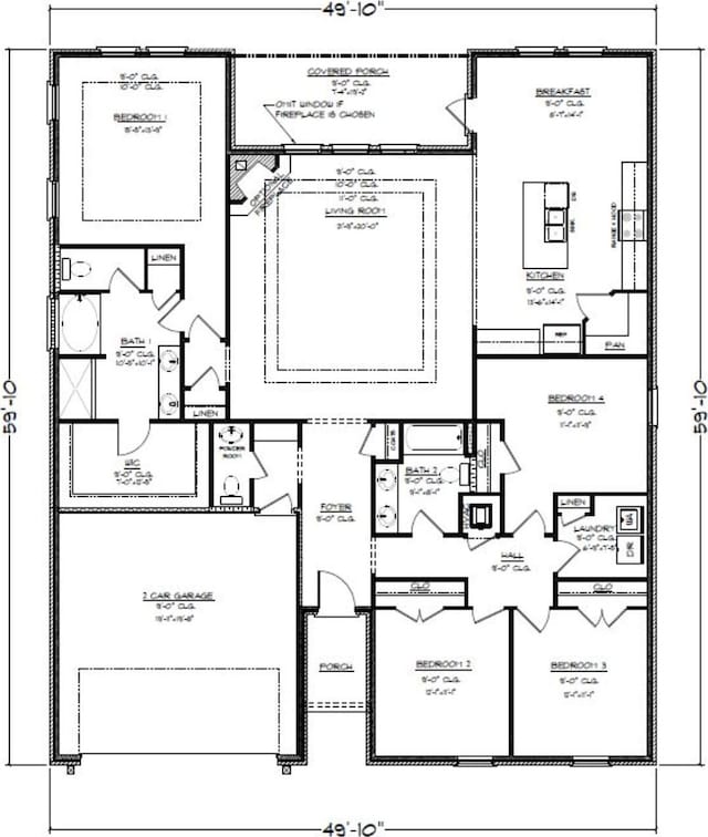 672 Alderberry Rd, Santa Rosa Beach, FL 32459 - view of layout