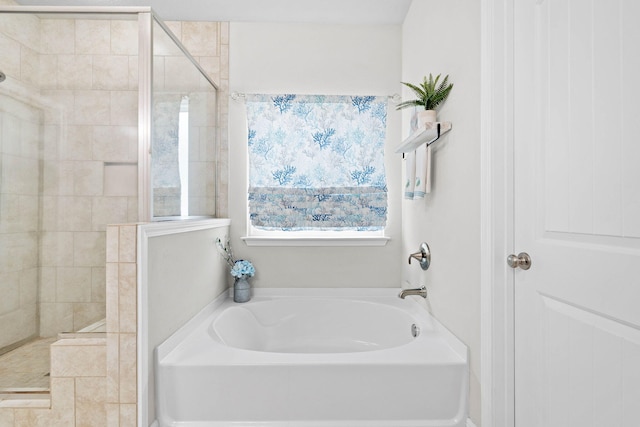 672 Alderberry Rd, Santa Rosa Beach, FL 32459 - full bathroom with a tile shower and a bath