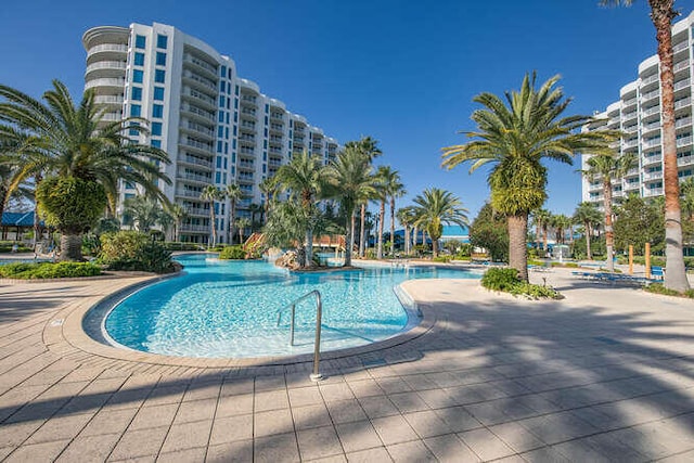 view of pool