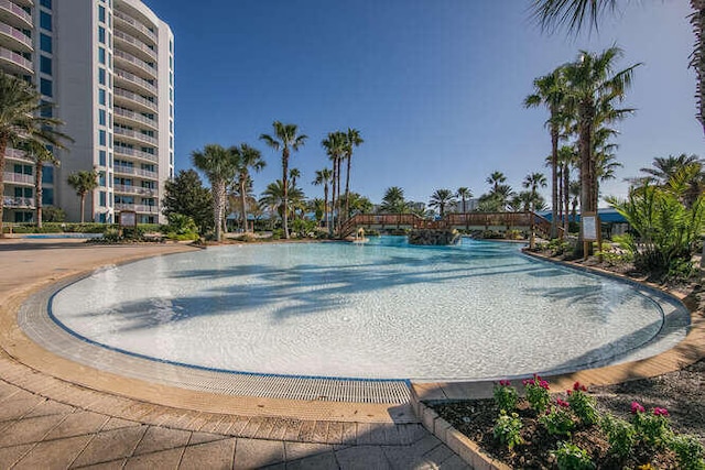view of community pool