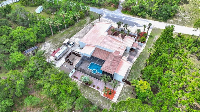 35 Blue Bayou Dr, Santa Rosa Beach, FL 32459 - view from above of property with a pool