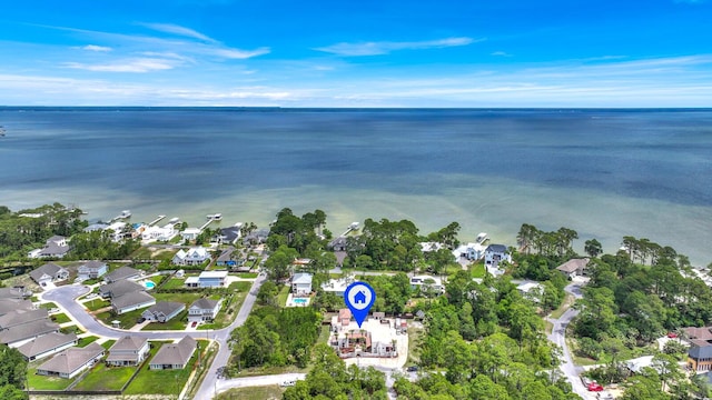 35 Blue Bayou Dr, Santa Rosa Beach, FL 32459 - view of property location with nearby suburban area and a nearby body of water