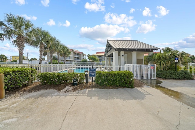 view of patio / terrace with fence