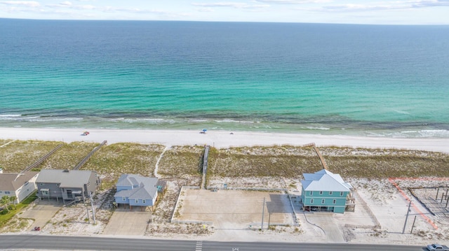 aerial view of expansive coastline