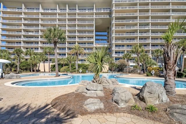 view of community pool
