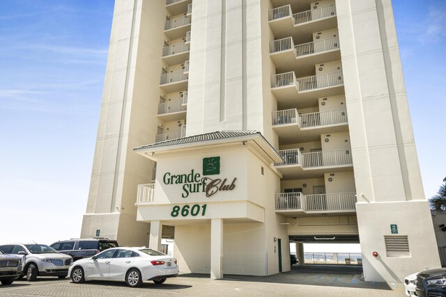 8601 Surf Dr Unit 14E, Panama City Beach, FL 32408 - view of building exterior