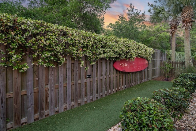 132 Carson Oaks Ln, Santa Rosa Beach, FL 32459 - view of yard with fence
