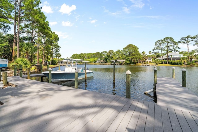132 Carson Oaks Ln, Santa Rosa Beach, FL 32459 - view of dock featuring a water view