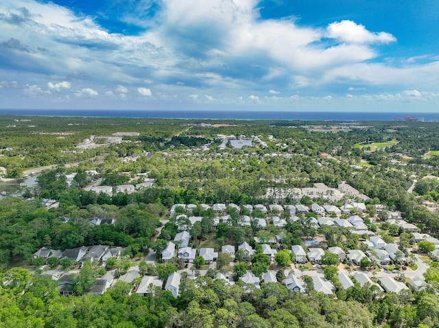 132 Carson Oaks Ln, Santa Rosa Beach, FL 32459 - bird's eye view featuring a residential view