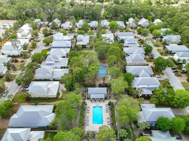 132 Carson Oaks Ln, Santa Rosa Beach, FL 32459 - aerial view with a residential view