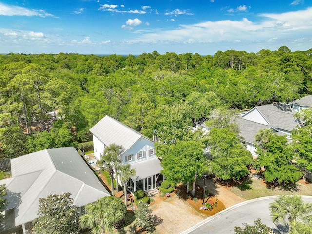 132 Carson Oaks Ln, Santa Rosa Beach, FL 32459 - drone / aerial view with a view of trees