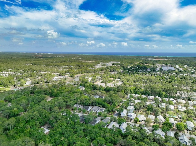 132 Carson Oaks Ln, Santa Rosa Beach, FL 32459 - aerial view featuring a wooded view