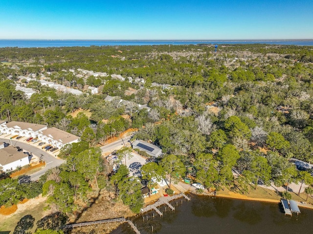 132 Carson Oaks Ln, Santa Rosa Beach, FL 32459 - aerial view featuring a water view