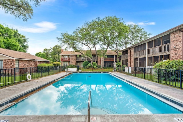 229 Carmel Dr Unit 4, Fort Walton Beach, FL 32547 - community pool featuring fence