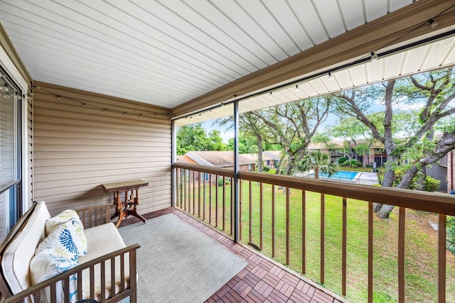 229 Carmel Dr Unit 4, Fort Walton Beach, FL 32547 - balcony featuring outdoor lounge area