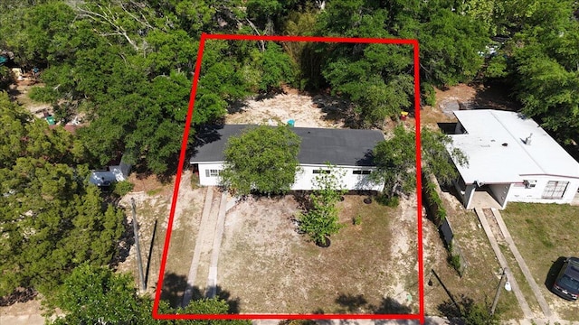 drone / aerial view