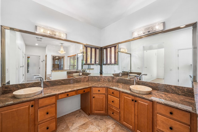 2928 Pine Valley Dr, Miramar Beach, FL 32550 - full bathroom with double vanity and a sink