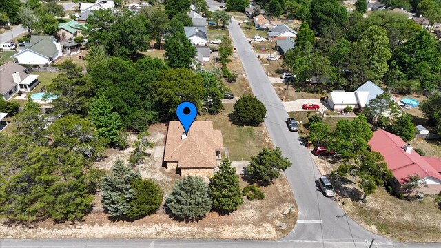 612 Moss Dr, Crestview, FL 32536 - drone / aerial view featuring a residential view