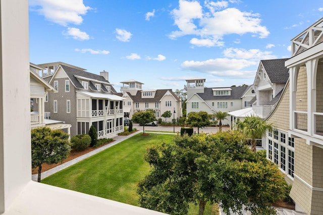 28 Rainer Ln, Inlet Beach, FL 32461 - surrounding community featuring a residential view and a lawn