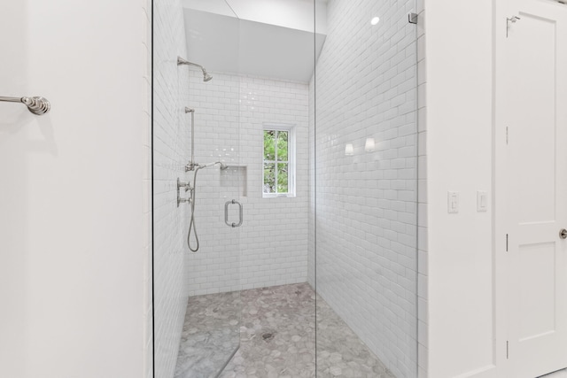 28 Rainer Ln, Inlet Beach, FL 32461 - bathroom featuring a stall shower