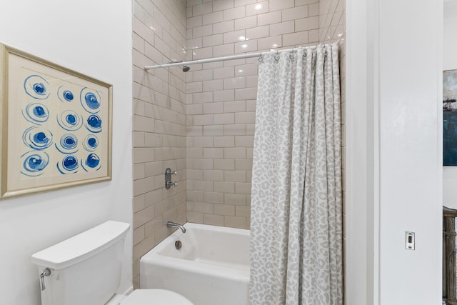 28 Rainer Ln, Inlet Beach, FL 32461 - full bath with toilet and shower / bath combo with shower curtain