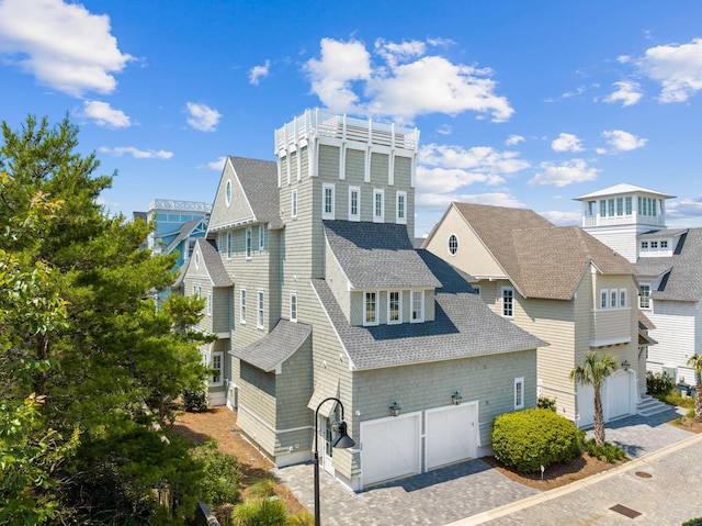 28 Rainer Ln, Inlet Beach, FL 32461 - exterior space featuring driveway and roof with shingles